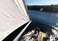 sejlbåd elan 45 impression cockpit